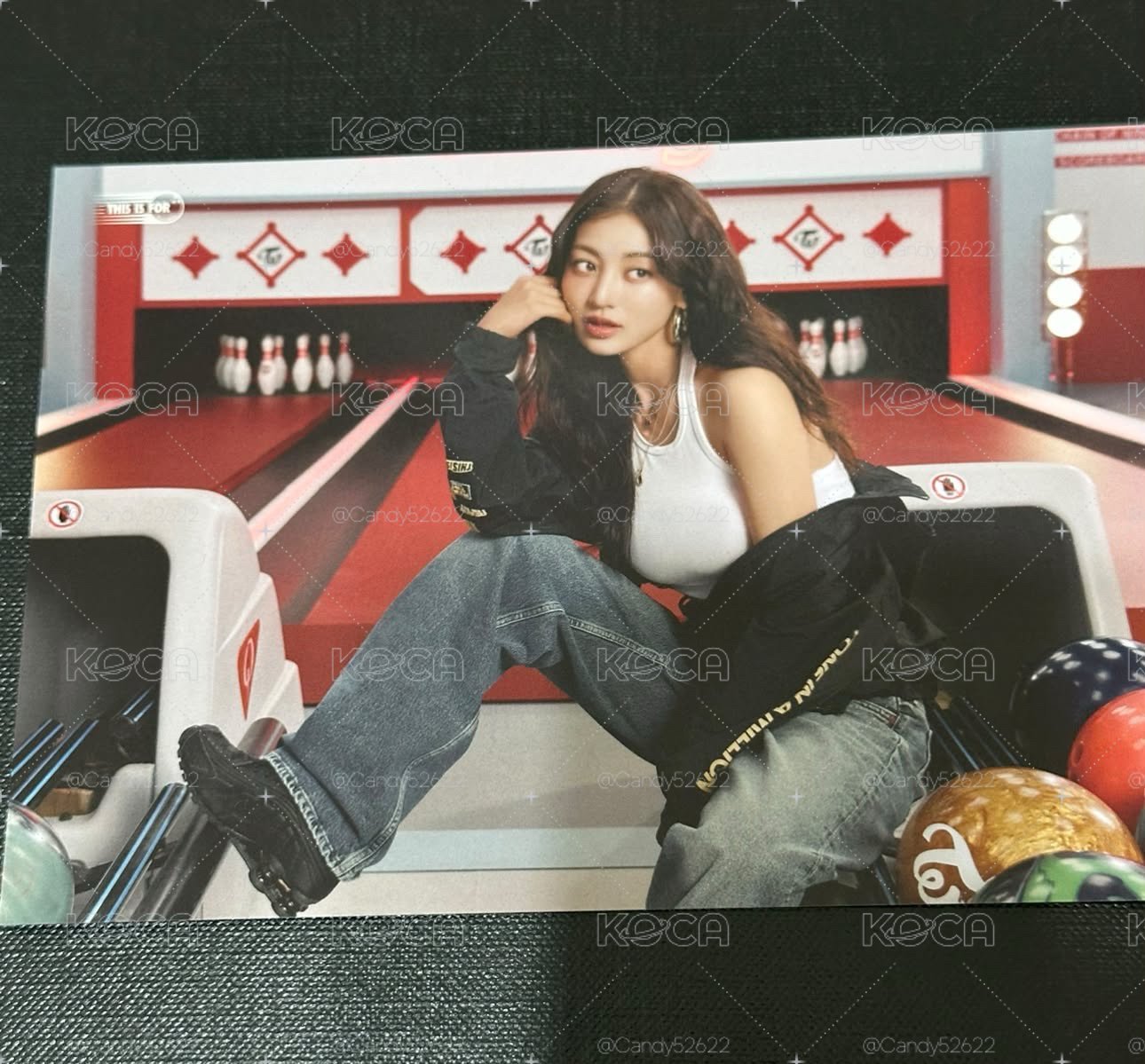 TWICE 新國立大卡明信片 志效2張