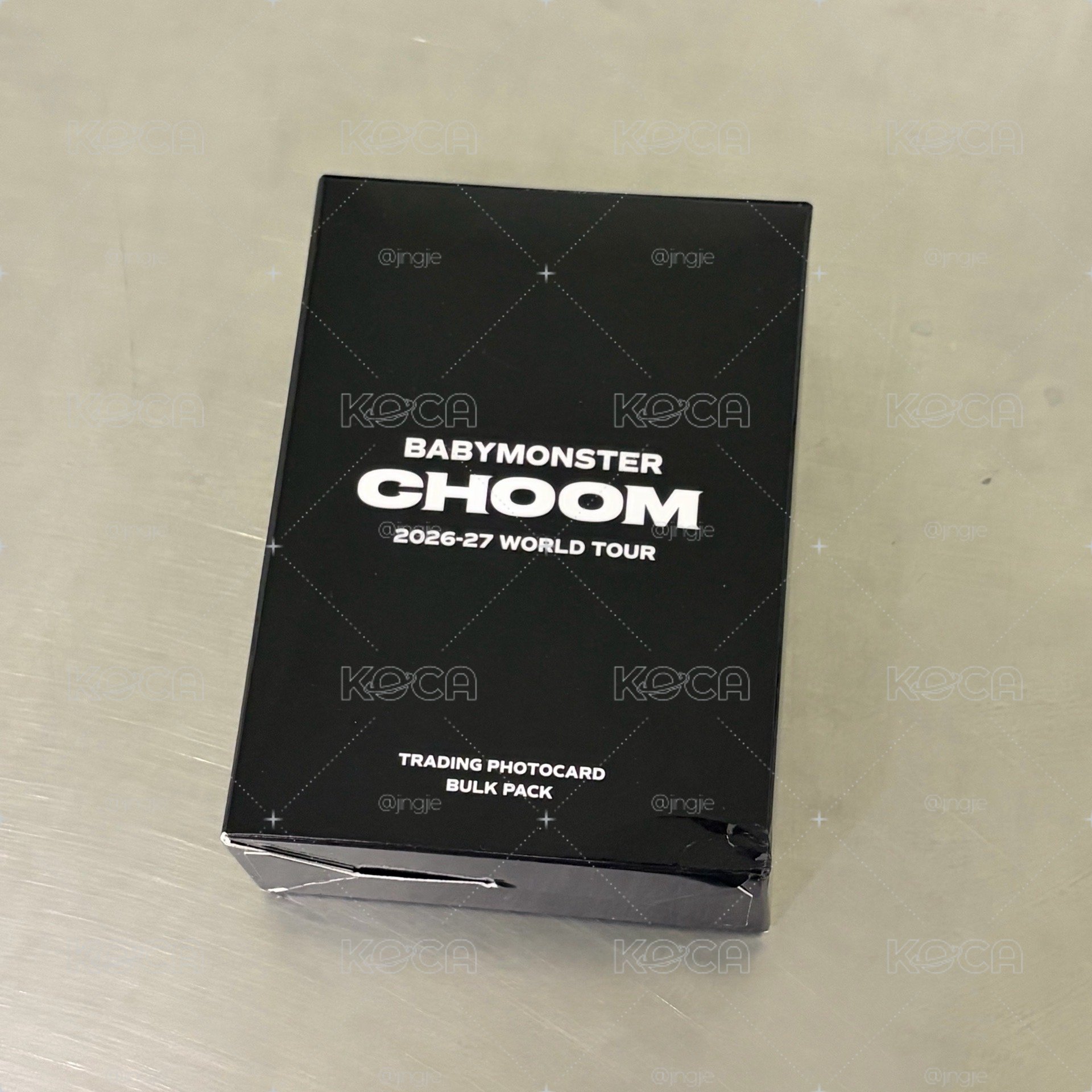 BABYMONSTER｜CHOOM首爾場 隨機卡組（10包+卡包滿額）外盒有損
