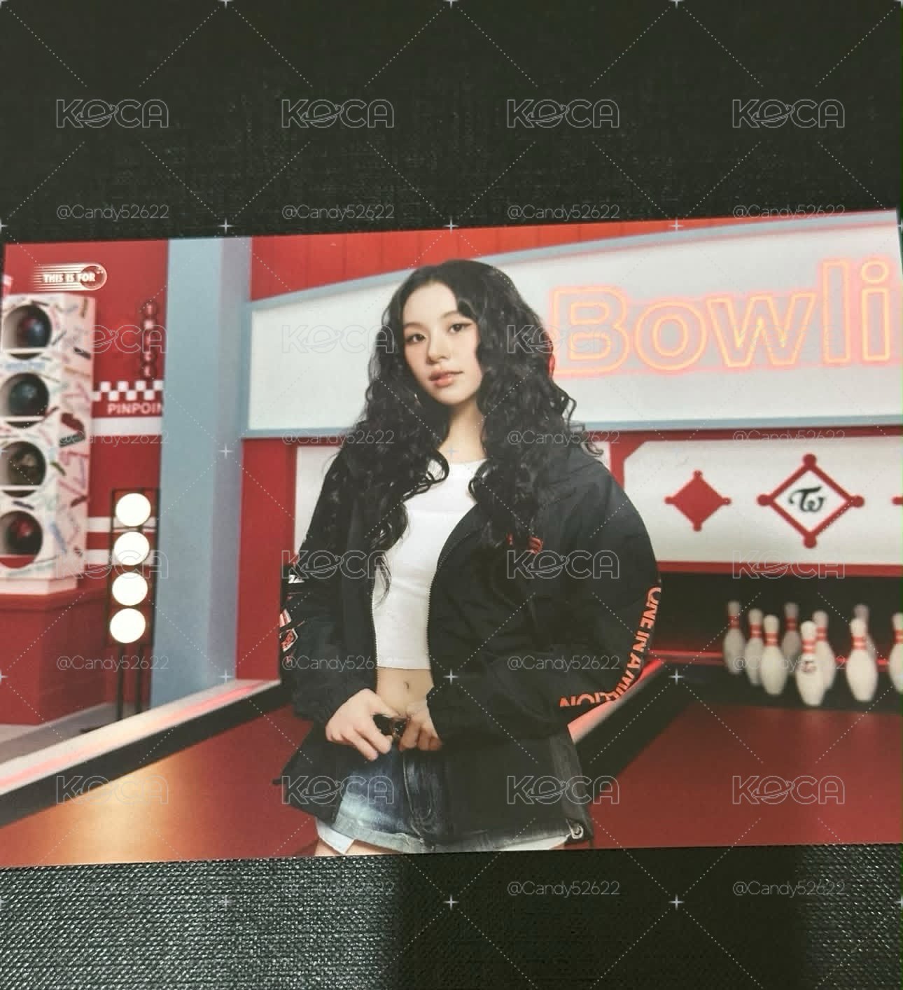 TWICE 新國立大卡明信片 MINA+彩瑛