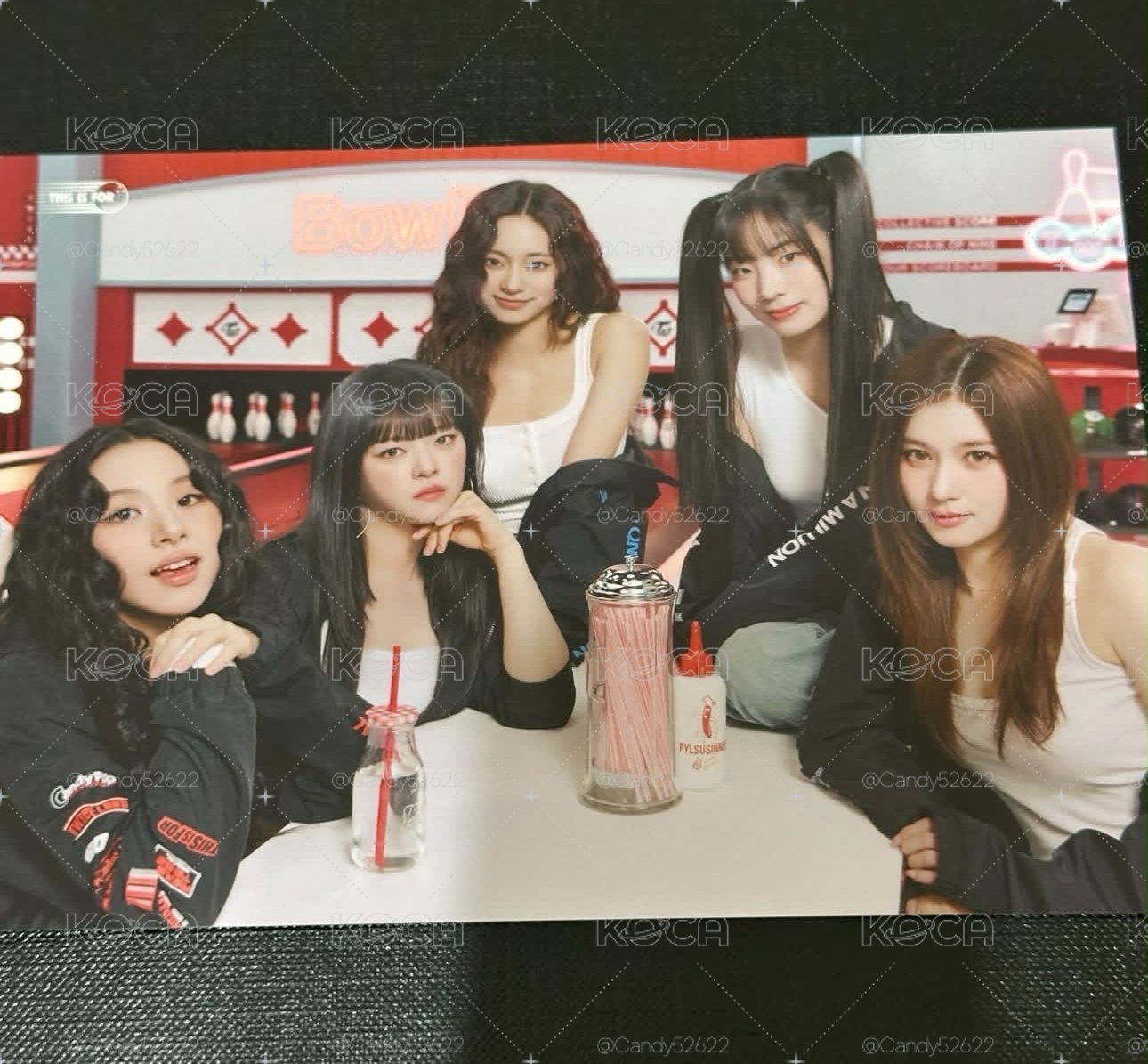 TWICE 新國立大卡明信片 小分隊2張