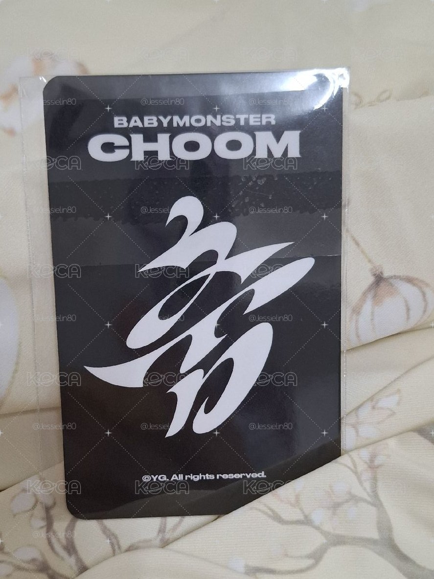 춤 (CHOOM) YG線下 任務卡 快閃店分隊卡. 賢露茶小隊！
