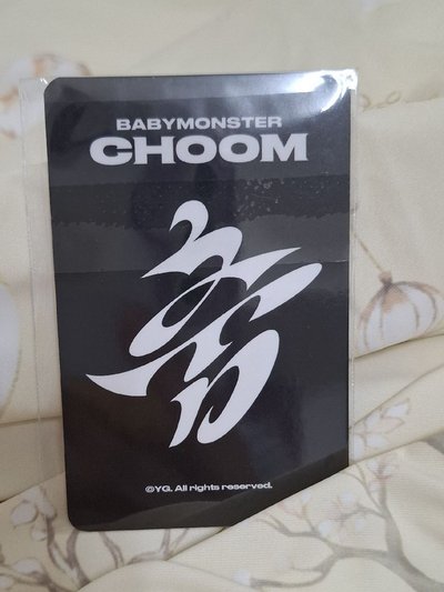 춤 (CHOOM) YG線下 任務卡 快閃店分隊卡. 賢露茶小隊！