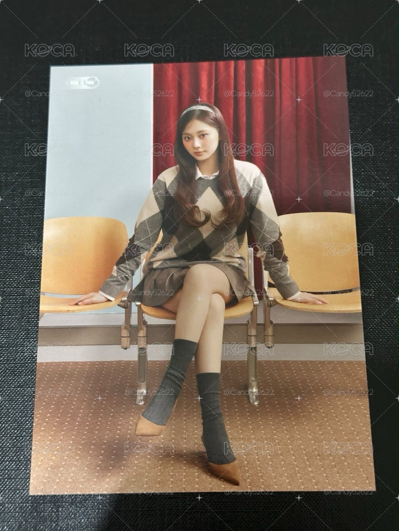 TWICE 新國立大卡明信片 子瑜