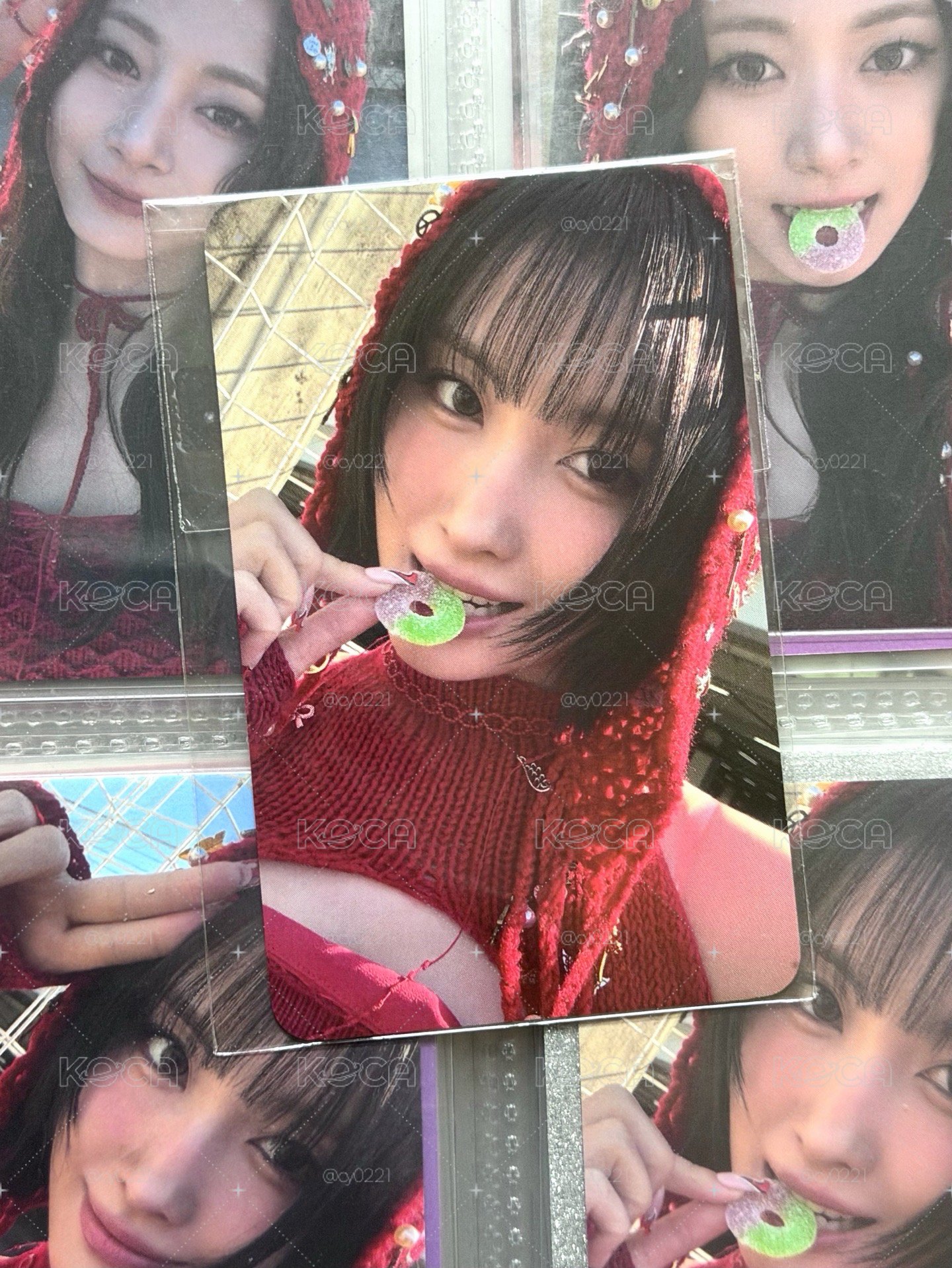 咬糖桃 未拆