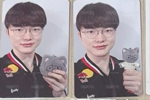 Faker零錢包 小卡+動物娃小卡