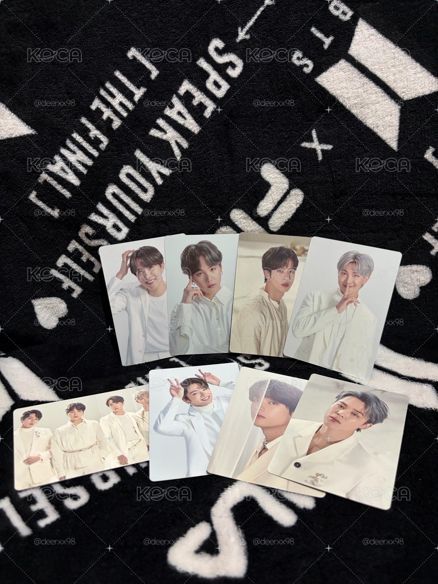BTS TOUR小卡