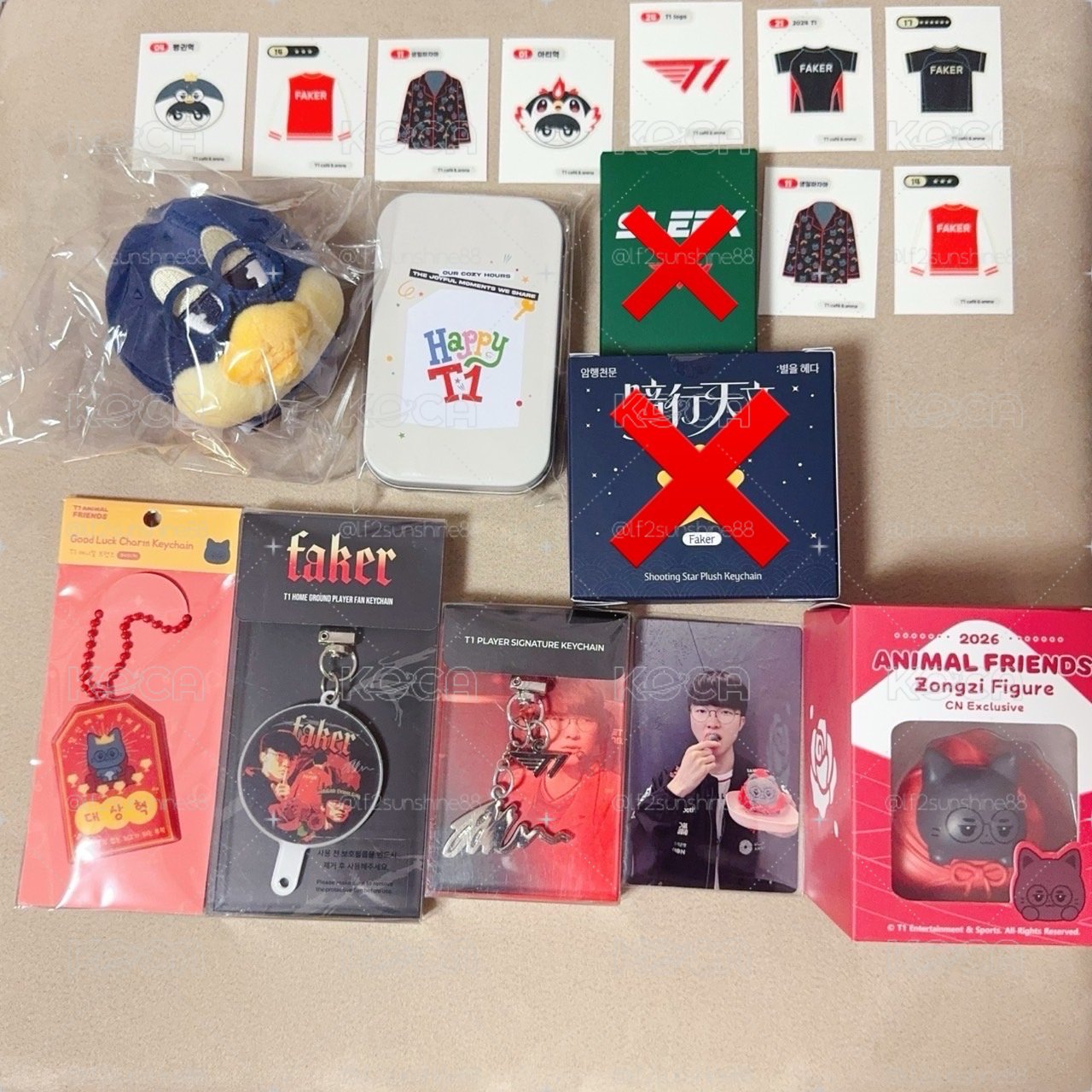 Faker 整圖出售 全新未拆