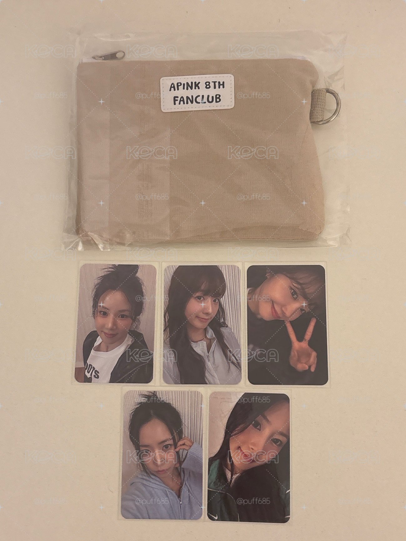 Apink 8期會員 小卡