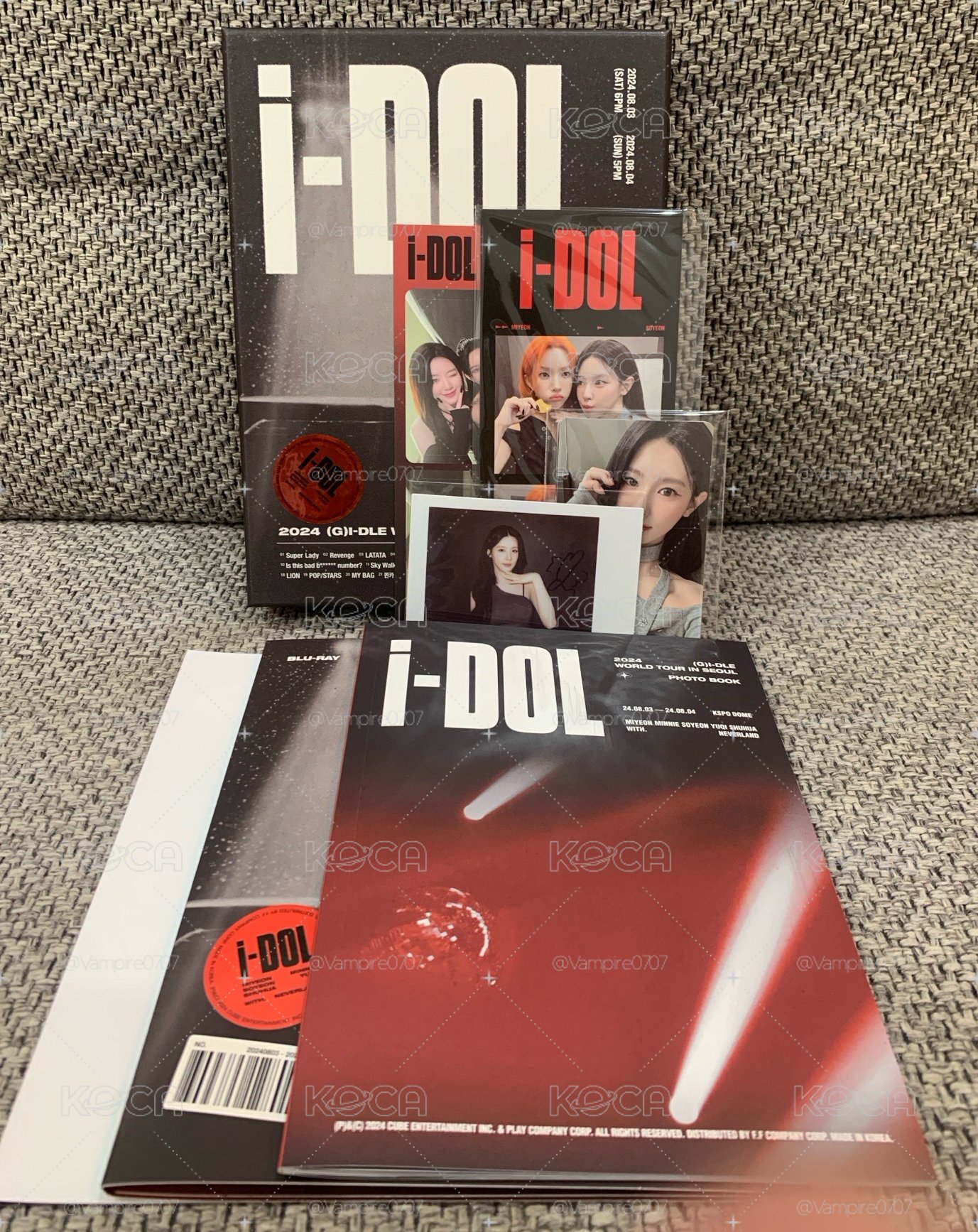 i-dle 2024世巡藍光
