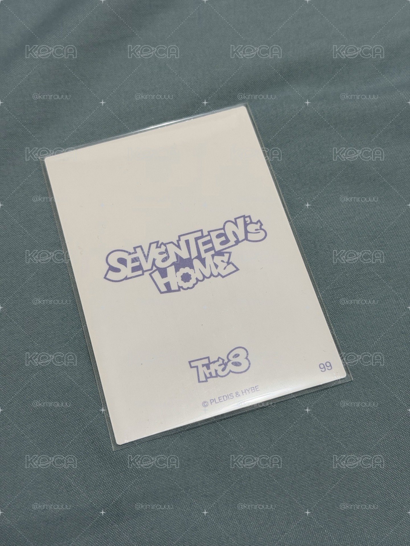 Seventeen the8 徐明浩 home隨機卡