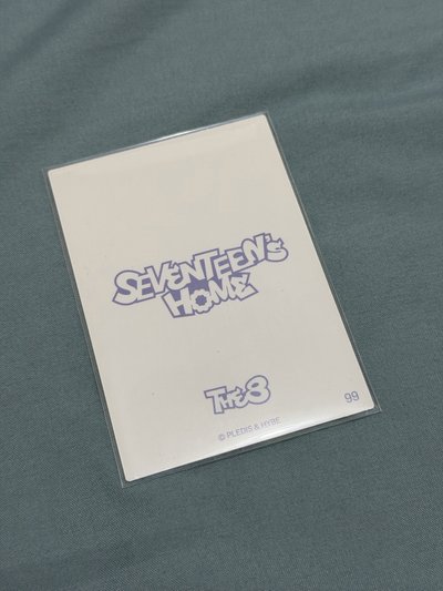 Seventeen the8 徐明浩 home隨機卡