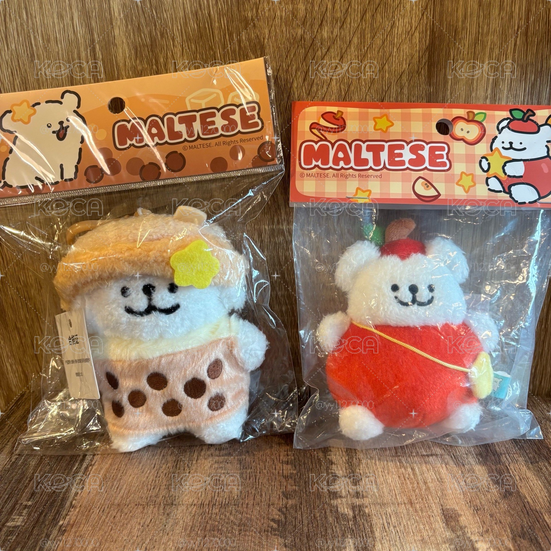 線條小狗 小白 娃娃 吊飾娃