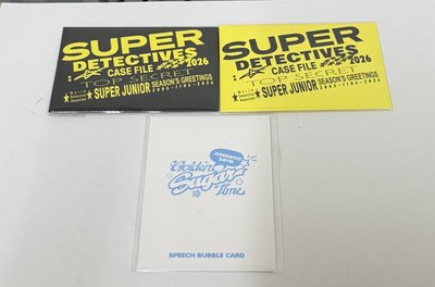 NCT、SJ年曆隨機卡包