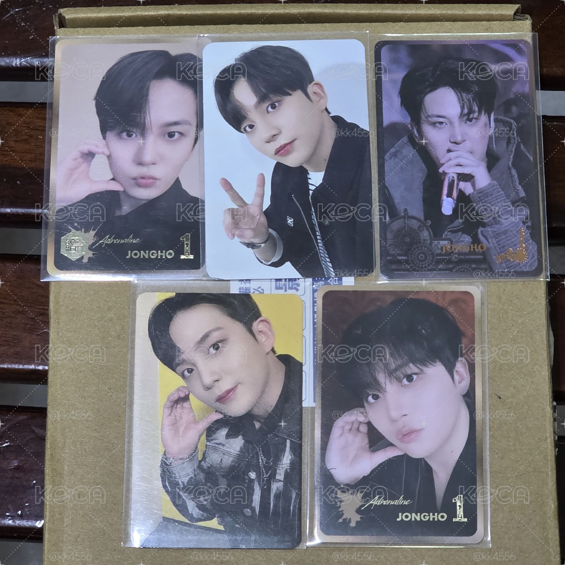 ateez 鍾浩小卡