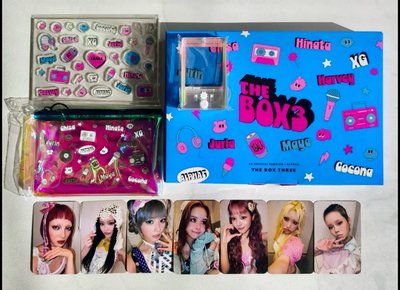 THE BOX3會員禮3 全新未拆封