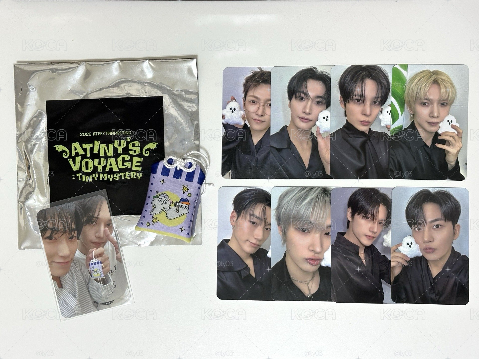 ATEEZ 26’飯咪 御守 雨傘set+粽卡一套