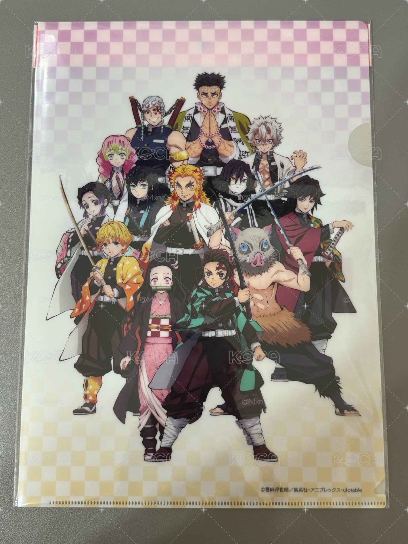 鬼滅之刃 x Calbee A4資料夾