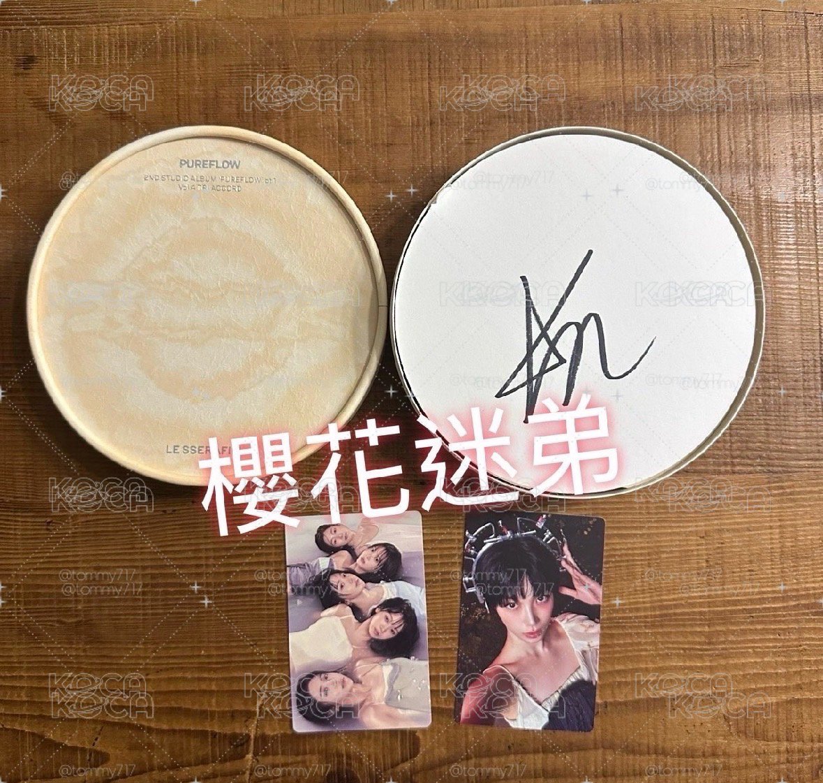 PUREFLOW 專輯 Vol.4  采源親簽+美版團卡