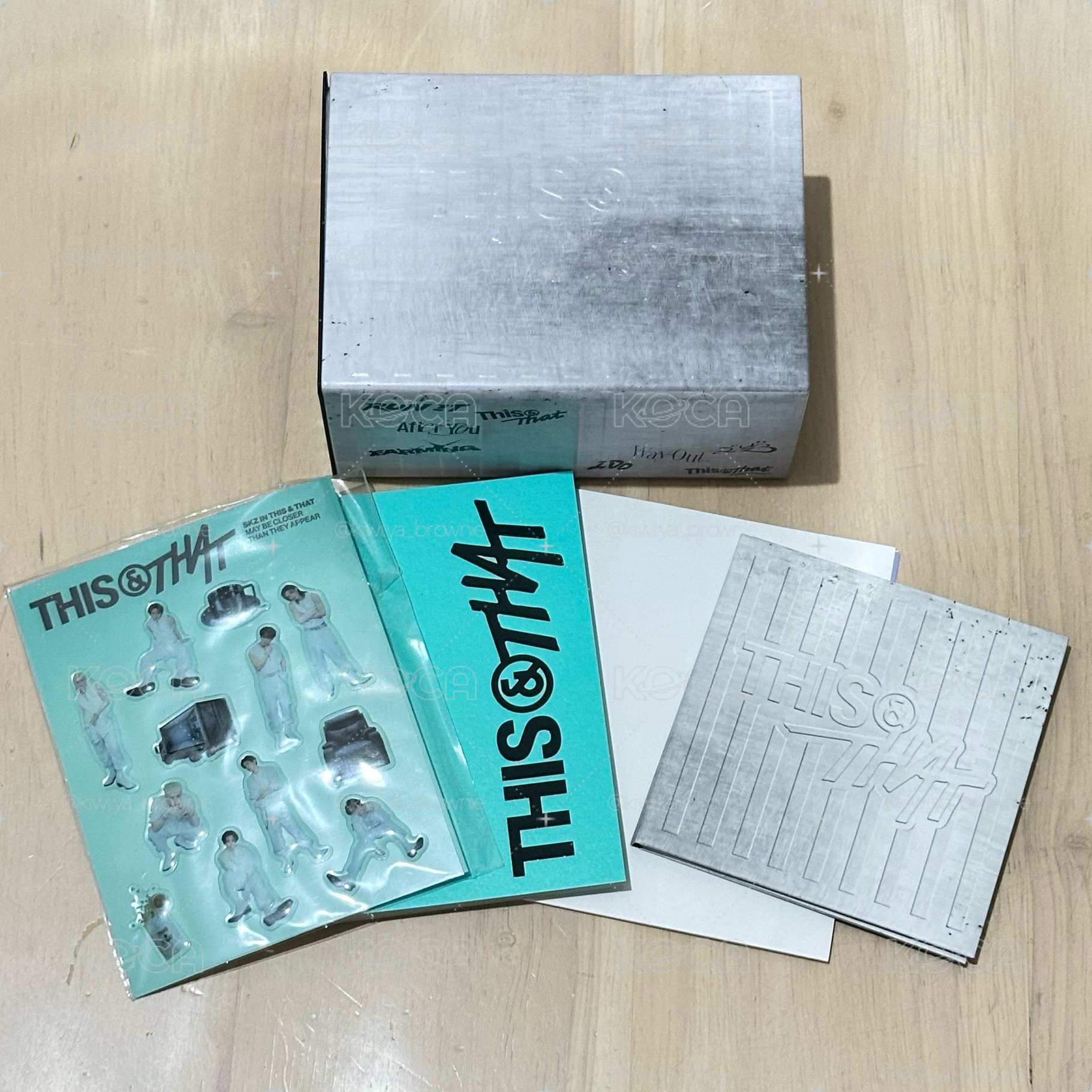 Stray kids THIS&THAT 限量專 空專