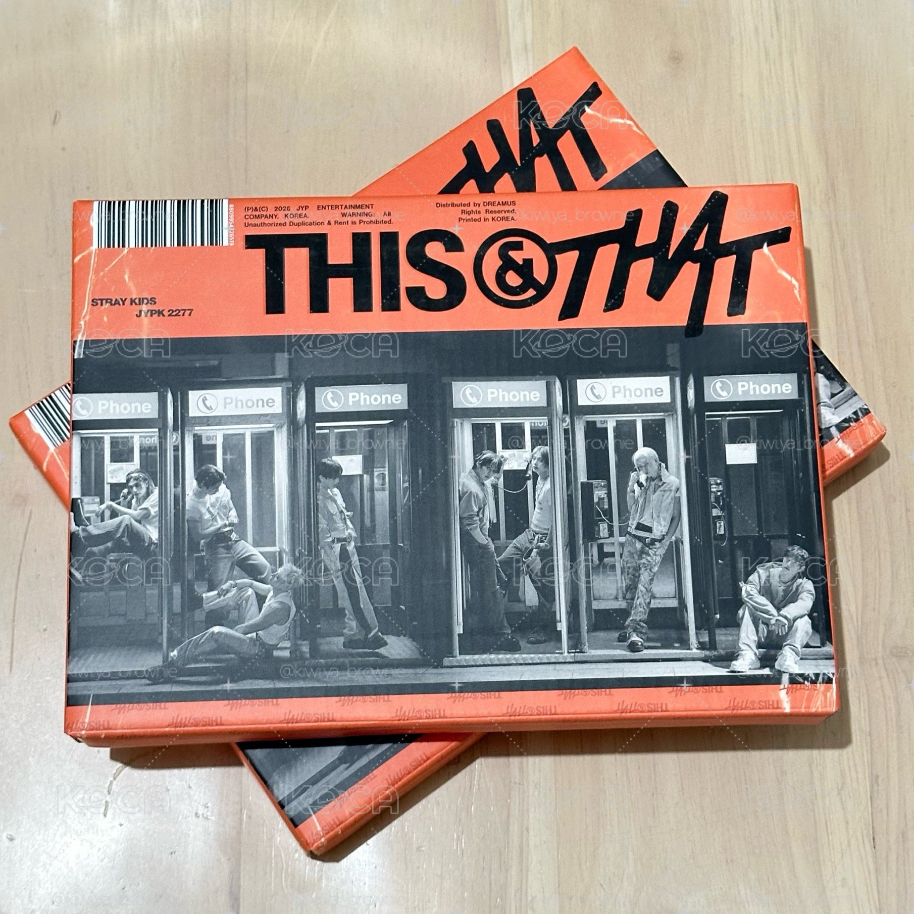 Stray kids THIS&THAT that版 空專