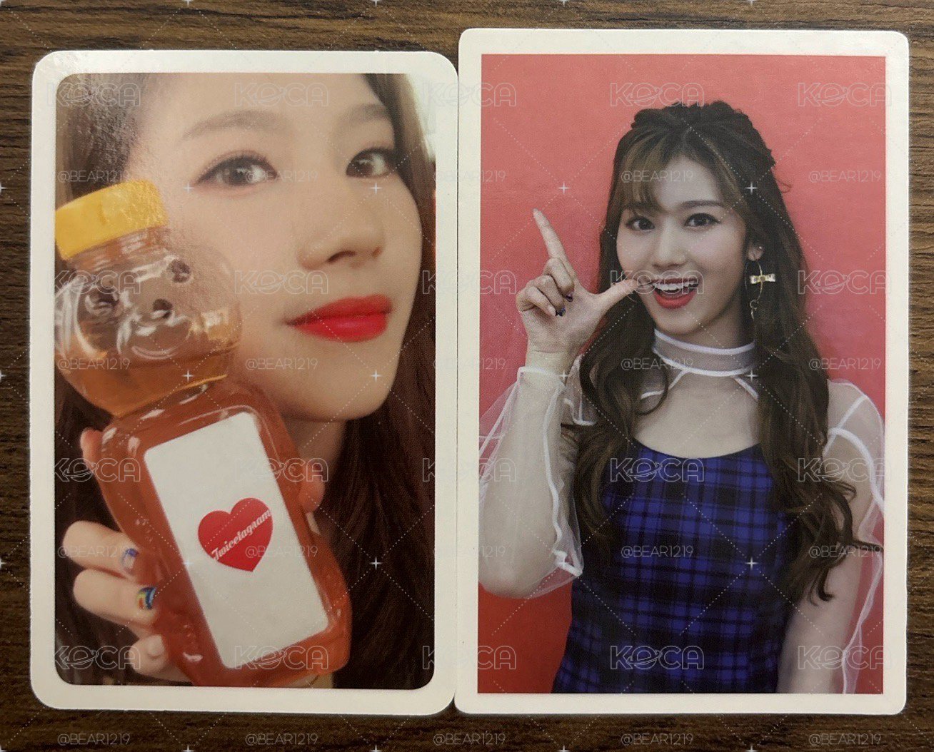 SANA💜LIKEY小卡兩張