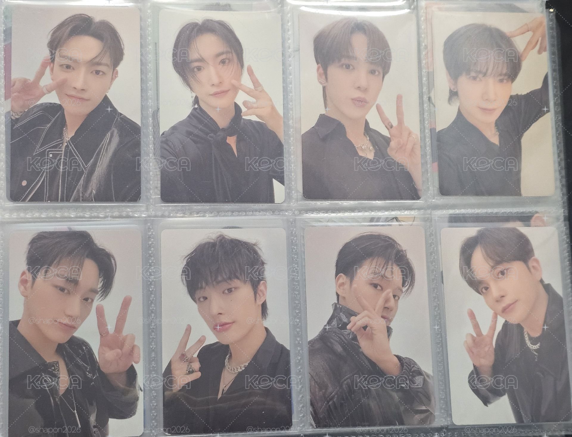 ATEEZ Towards the Light 2024 卡套 組含卡