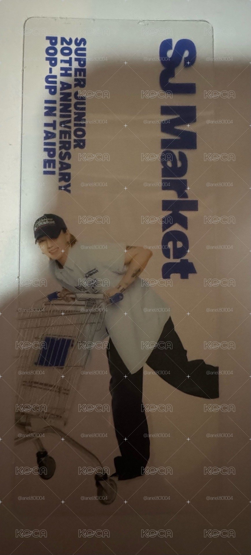 SJ MARKET 書籤 刷卡滿額透明書-童雲