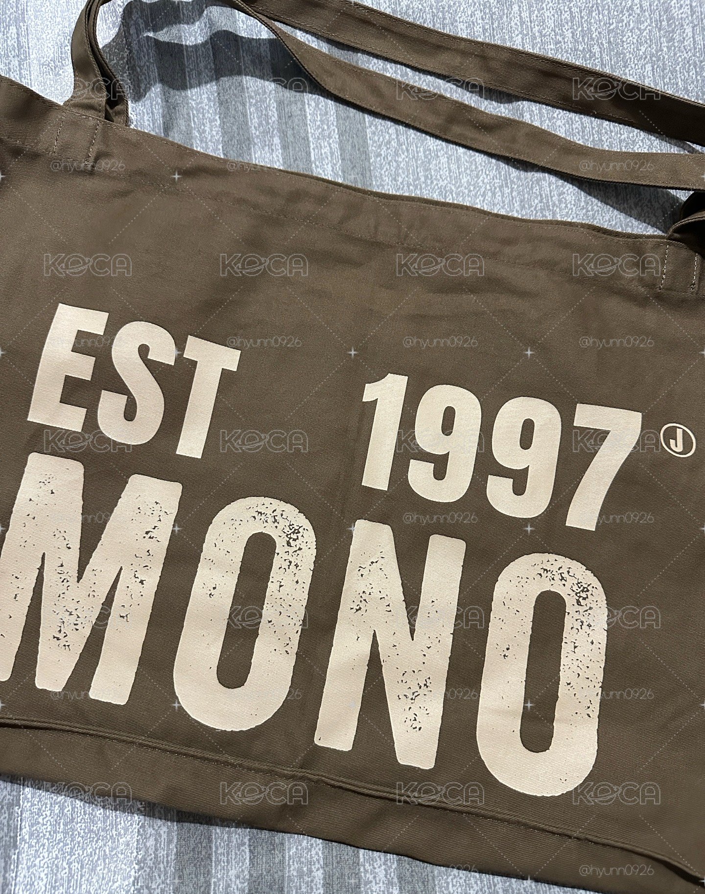 鄭在玹MONO場周 肩背包/隨機卡/磁帶/花鞋
