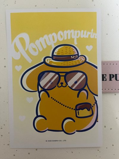 三麗鷗曬黑明信片
