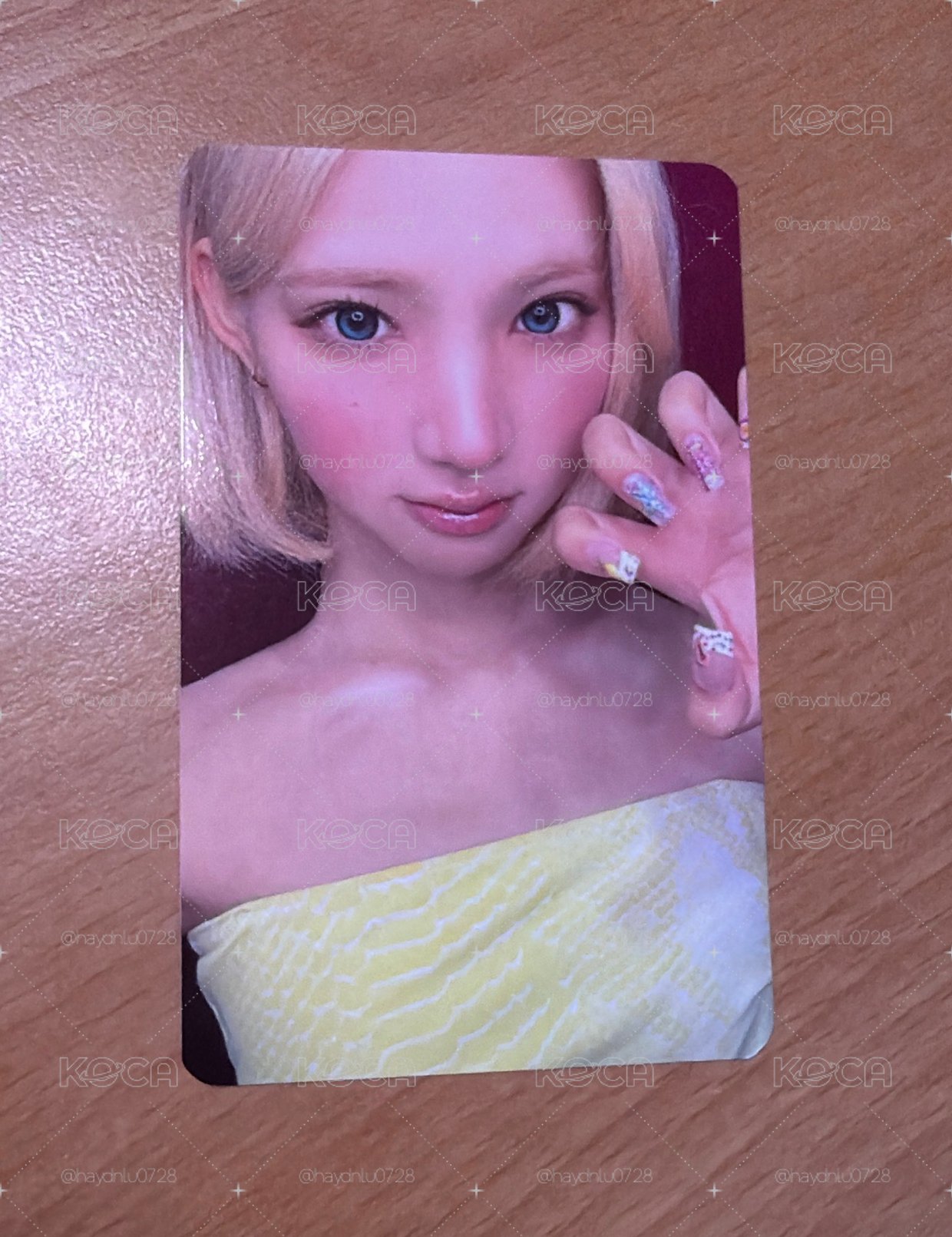 現貨當日出貨/迷二 ia 幸運卡 Jiwoo
