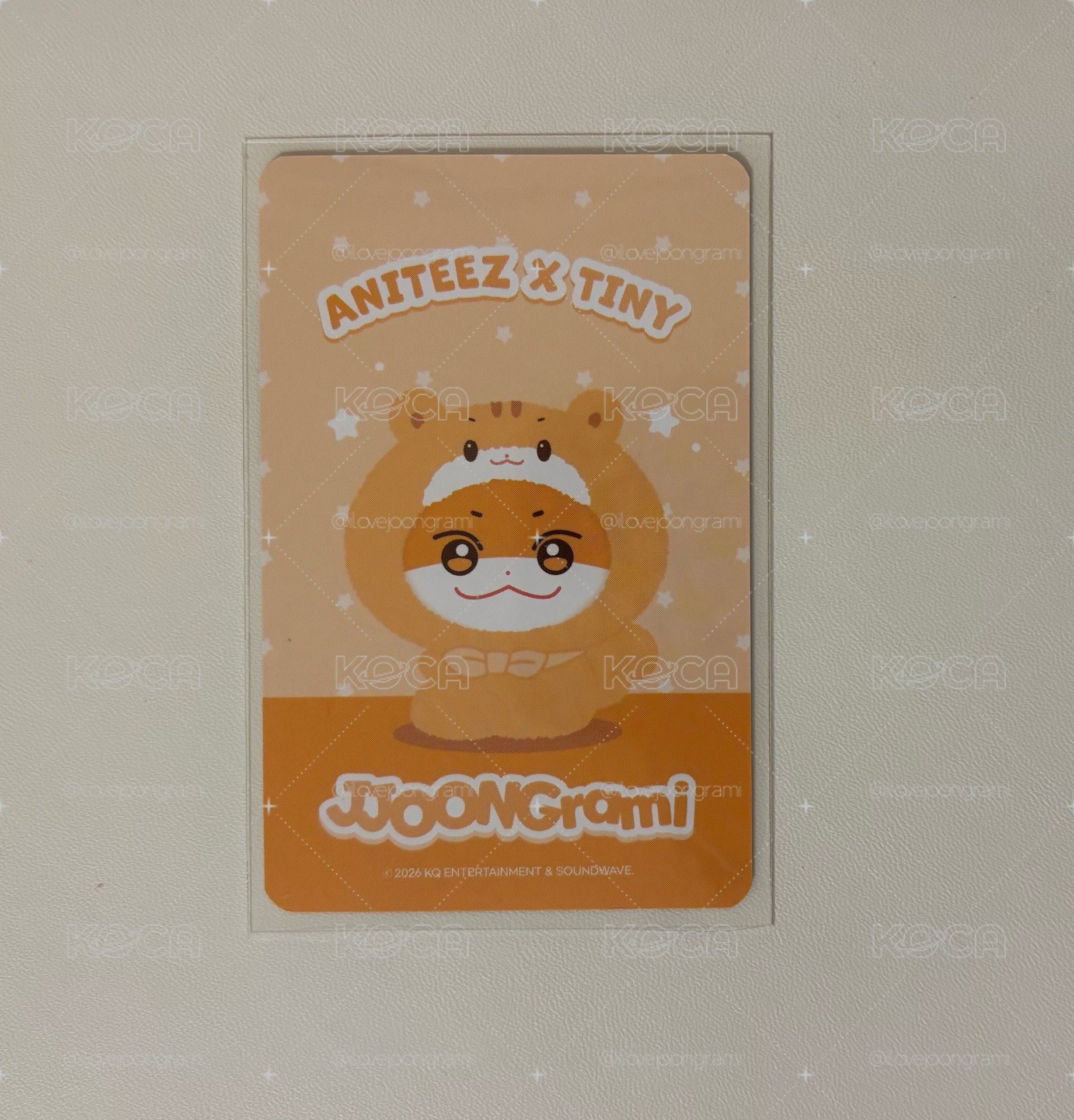 ATEEZ ANITEEZ 弘中 中拉米娃周邊卡