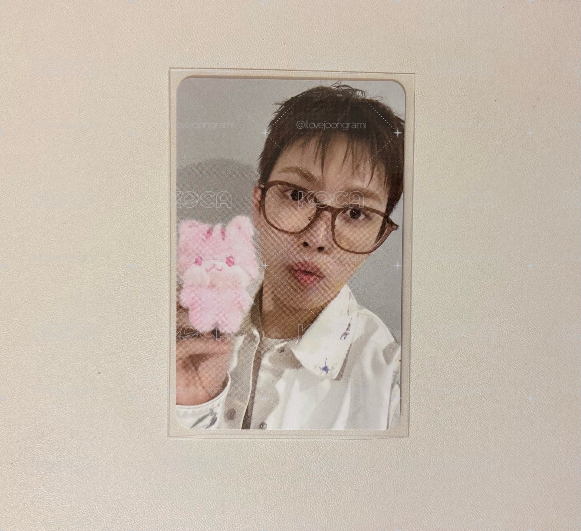 ATEEZ ANITEEZ 弘中 粉色中拉米娃卡