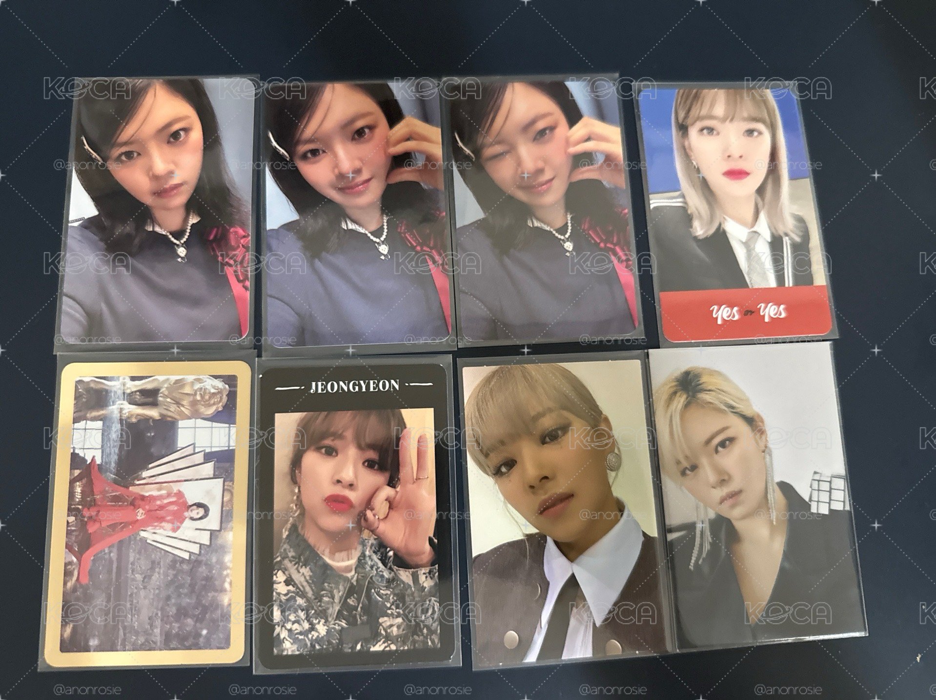 TWICE 定延 專卡 小卡 特典