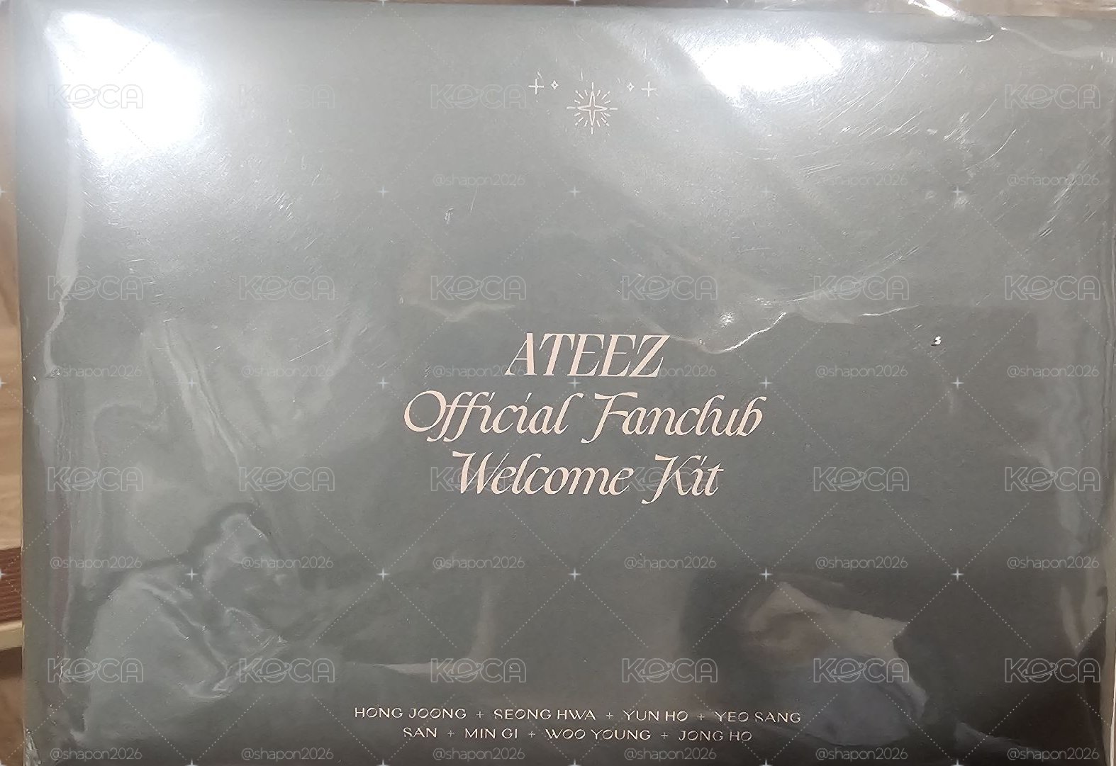 ATEEZ 四期會員welcome kit