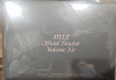 ATEEZ 四期會員welcome kit