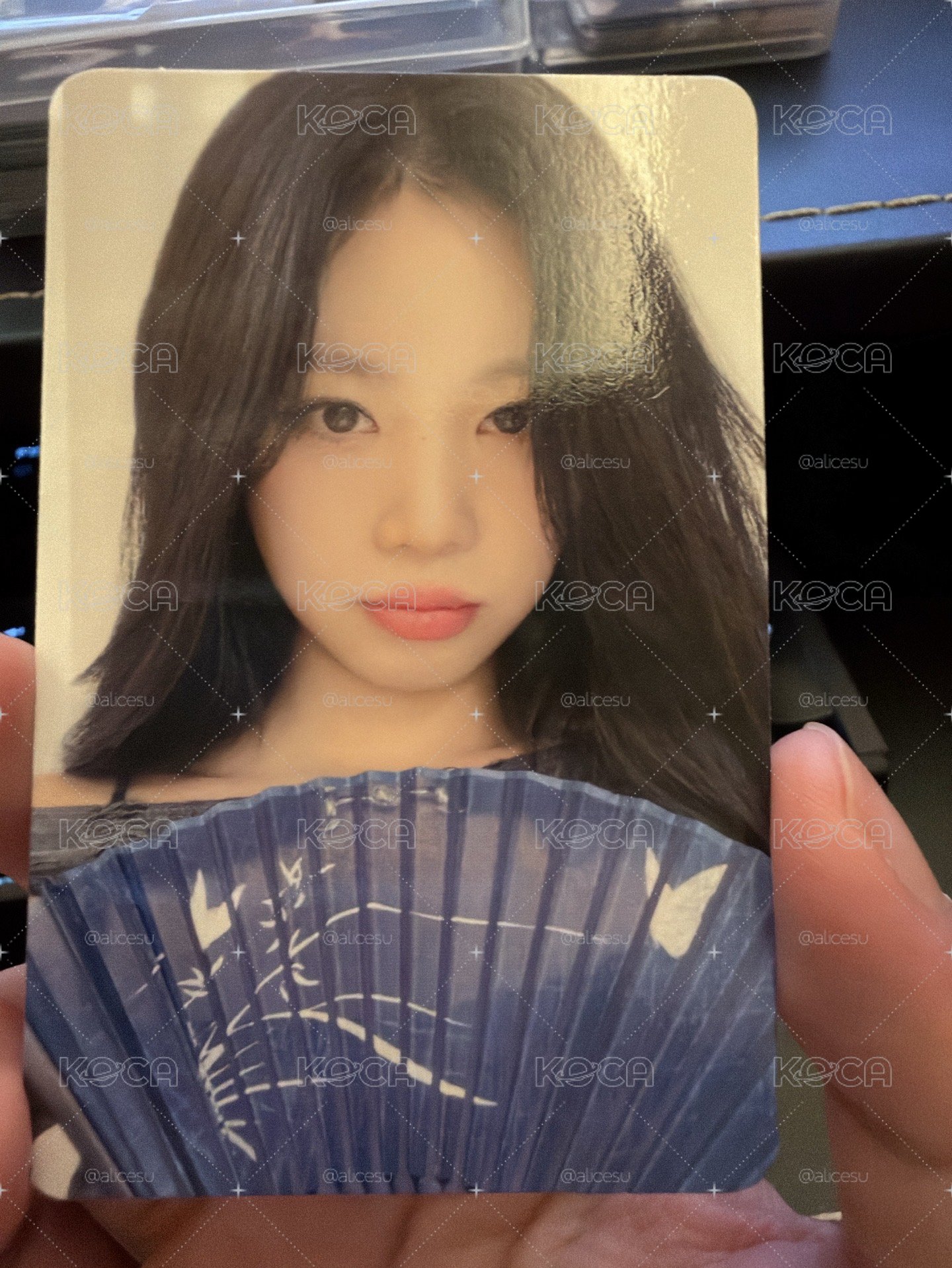 soojin MS 特典 扇子