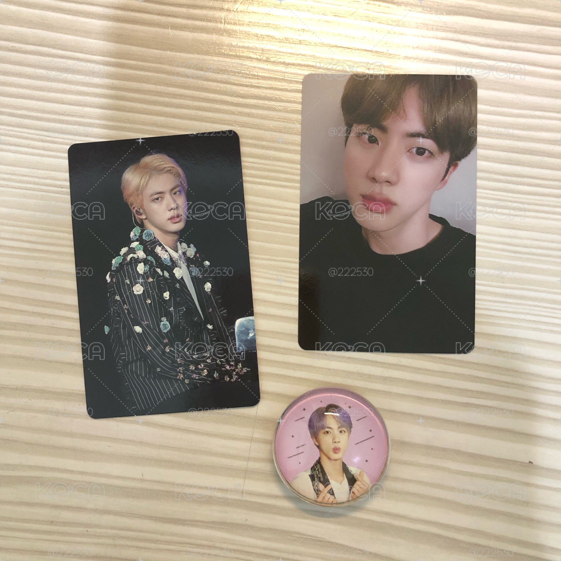 BTS 金碩珍 Jin LY首爾+歐洲 一起售不拆