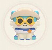 嗷嗚嗷嗚系列 公仔 隱藏款-泡泡