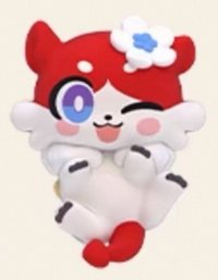 嗷嗚嗷嗚系列 公仔 蘋果糖B款