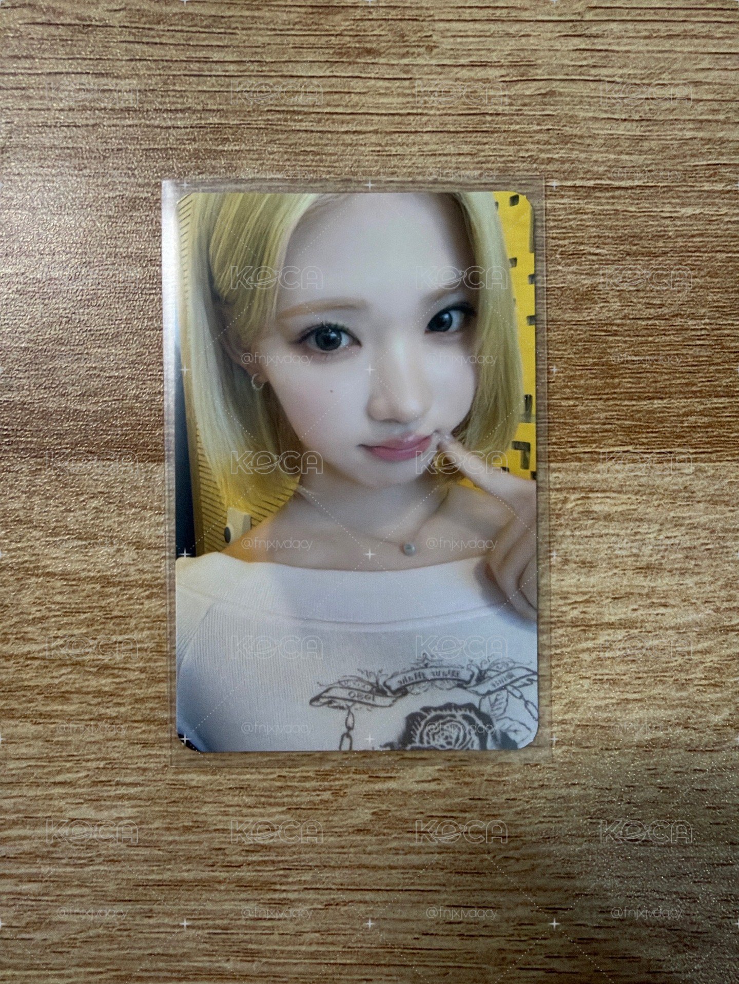 Lemon Tang Yeti幸運戳臉Jiwoo