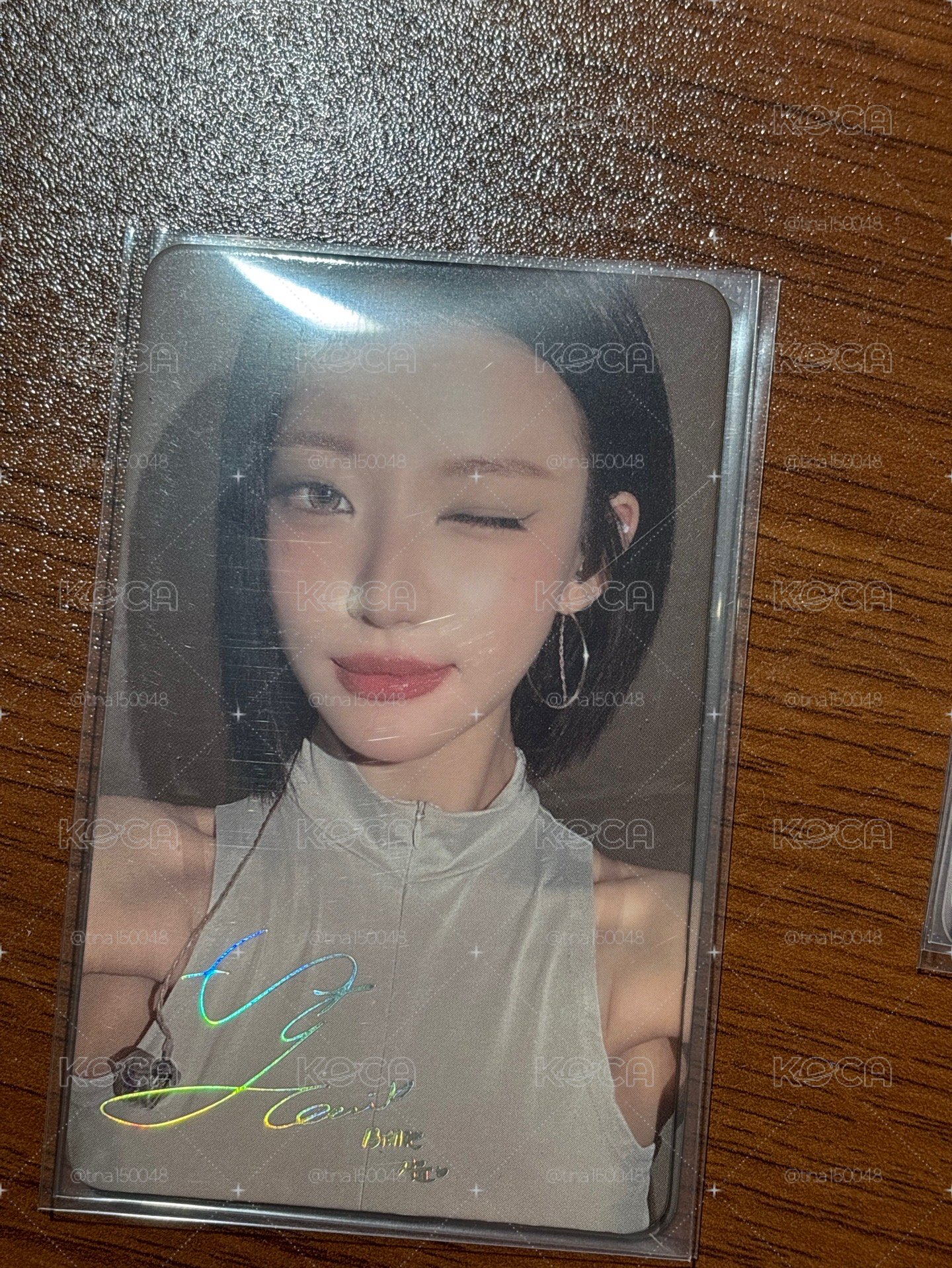 Billlie siyoon 樂天桃猿 入場卡