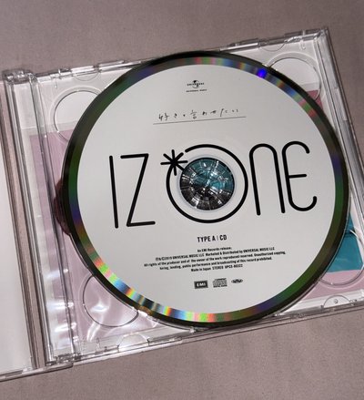 IZ*ONE 日專 想要你說喜歡我 TYPE A CD 