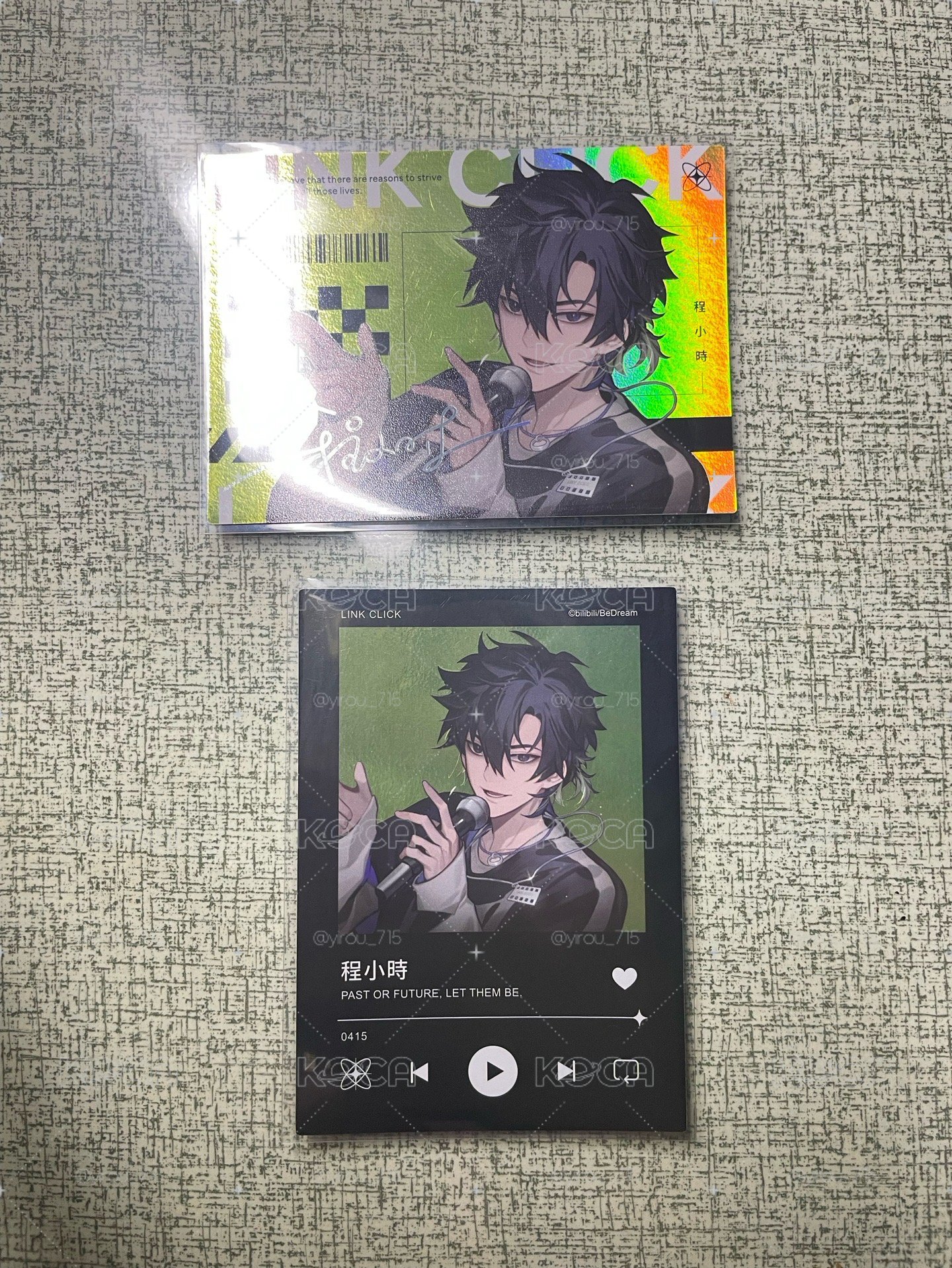 時光代理人 抽卡機小卡 程小時
