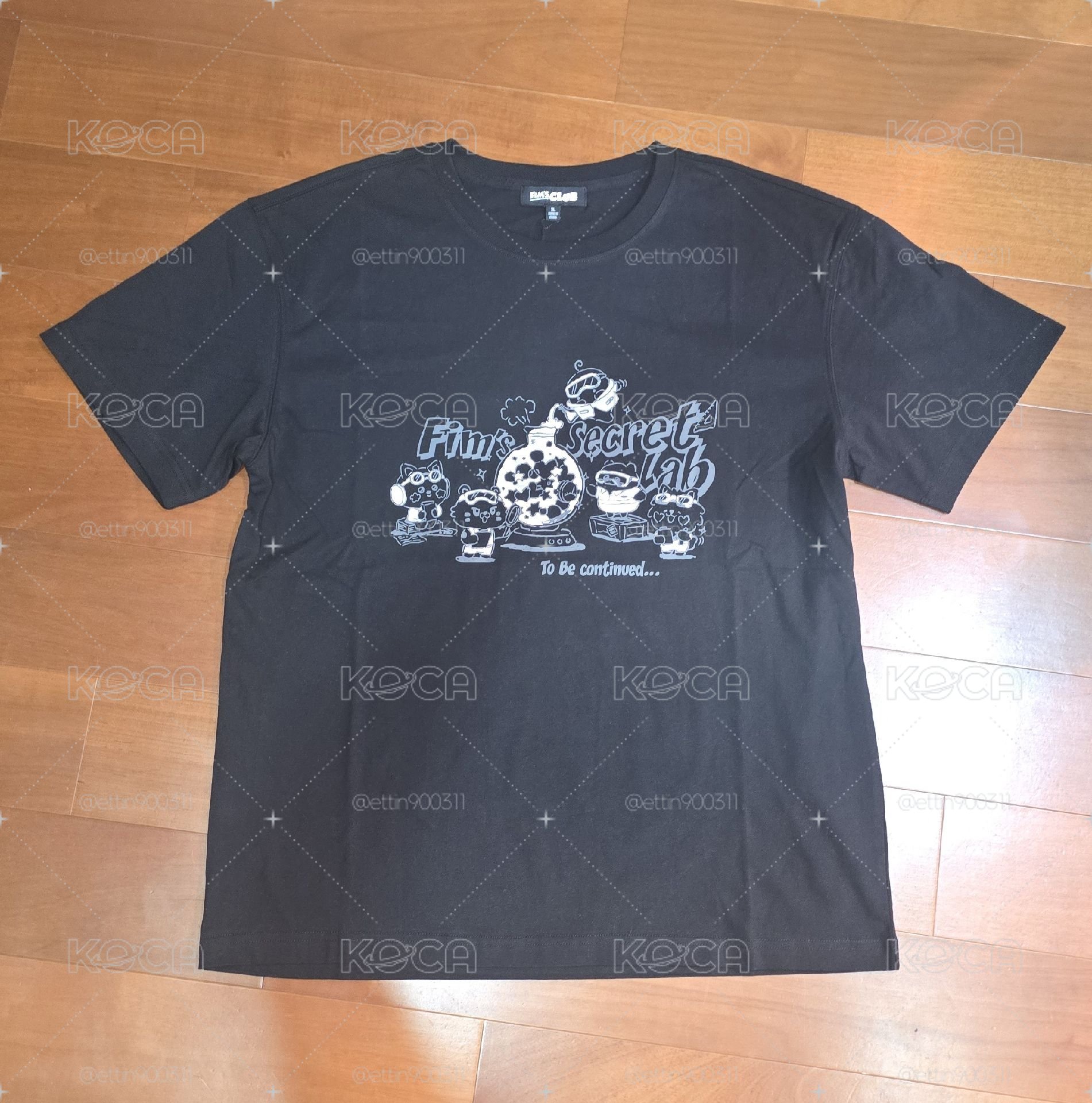 會員黑T現貨，兩碼各剩一件，絕版不補