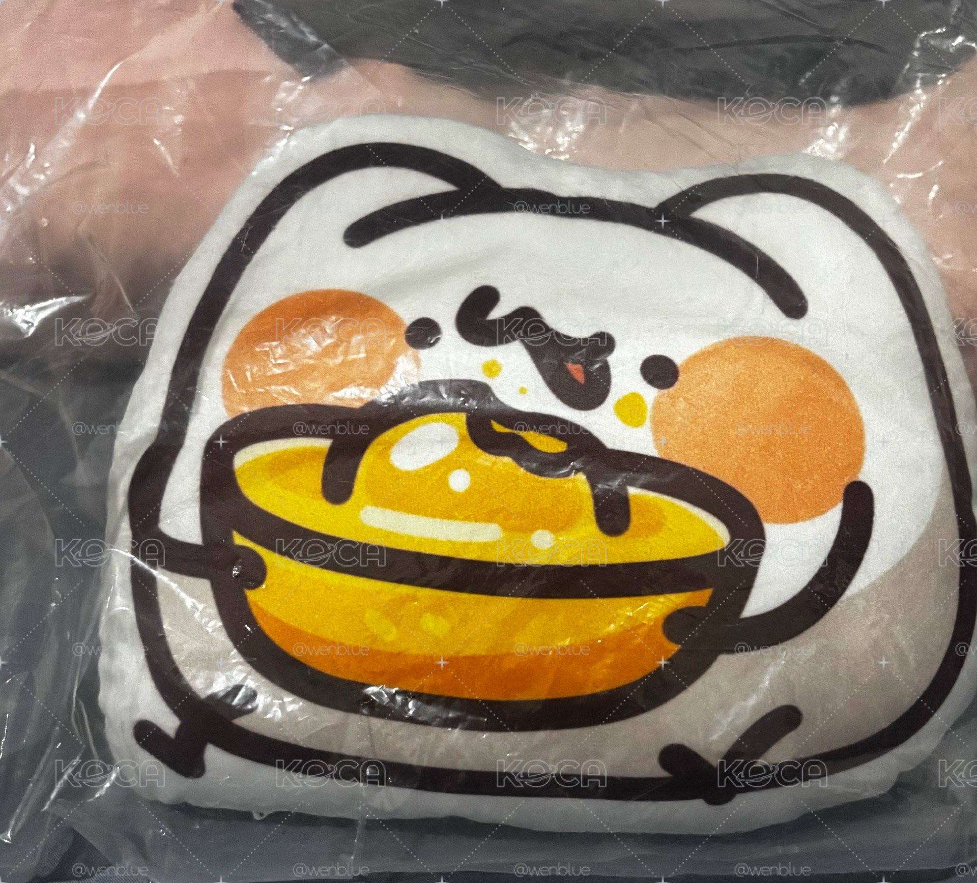 胸毛公寓 喵喵怪抱枕 娃娃