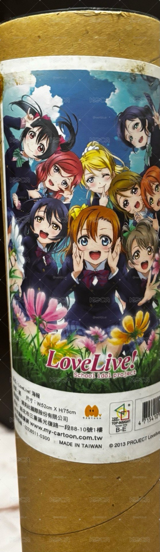 LoveLive!九人海報
