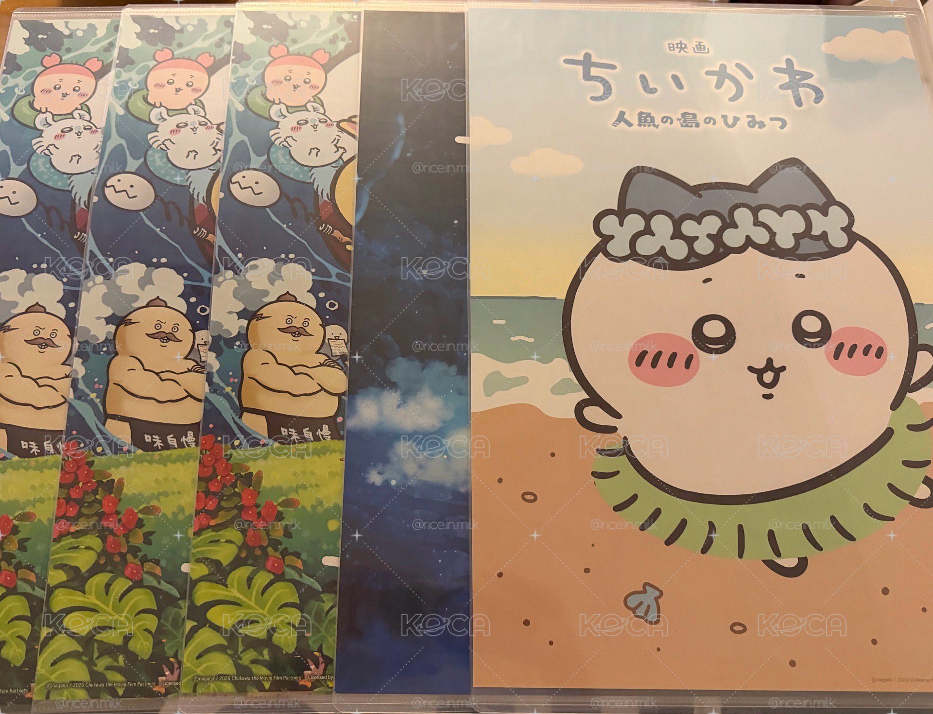 電影海報：前導視覺、主視覺、夏日草裙小八，不拆