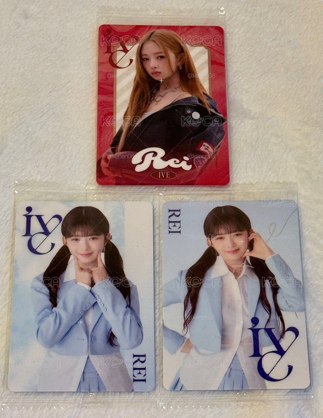 IVE 萬代餅乾卡 1+2彈 怜卡