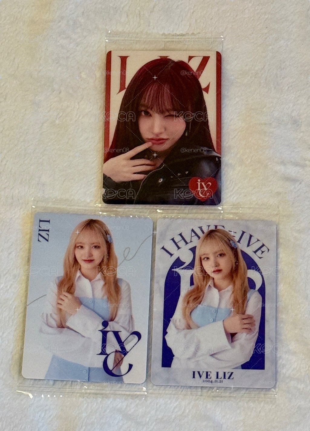 IVE 萬代餅乾卡 1+2彈 栗卡