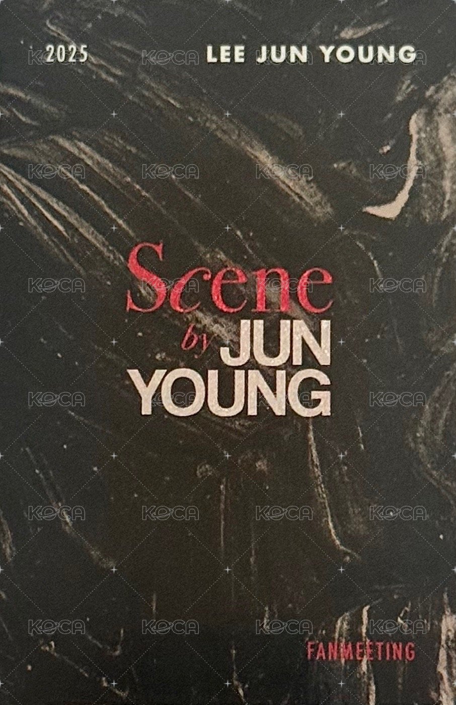 2025 首爾 FM Merch card T恤卡 Back